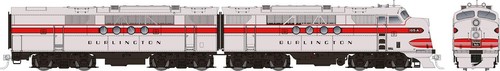 Juego Rapido 53014 HO EMD FT A-B estándar DC Chicago Burlington & Quincy 110A 110B | Condition: New
