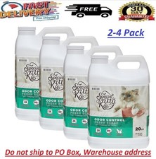  2/4 pack Scoopable Tight Clumping Cat Litter, Fresh Scent, 20 lb