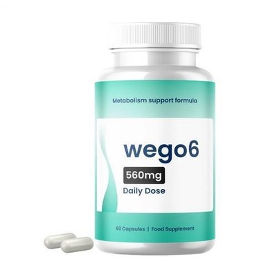 Wego6 Kapseln Stoffwechselunterstützung   Unterstützung beim Abnehmen, 60 Ka