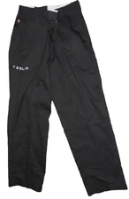 Tesla Employee Work Pants Mens 34x32 Black Workwear Cargos Red Kap