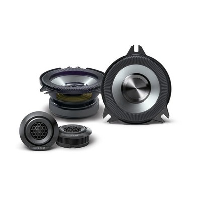 Alpine BRV-S40C 4'' BassRev  Component Speaker Set - Used, Open Box