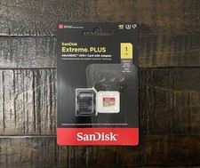 New SanDisk Extreme Plus 1TB microSDXC UHS-I Card w/ Adapter SDSQXBD-1T00-AN6MA