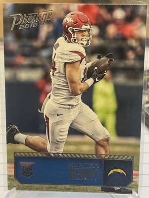2016 Prestige #263 Hunter Henry RC Los Angeles Chargers Patriots Rookie
