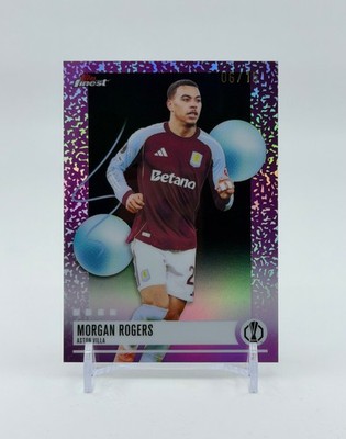 2025-26 Topps Finest UCC Morgan Rogers /15 Black Uncommon #285