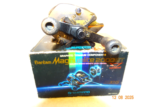 Moulinet De Pêche Vintage SHIMANO Bantam Magnumlite 2000GT XHS - Fabriqué Au Japon - Occasion