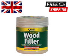 Everbuild Wood Filler White 250ml – Multipurpose Indoor & Outdoor Repair