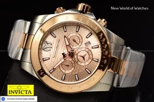 Technomarine Men's MANTA GRAND 47mm ROSE GOLD/STEEL Swiss Chronograph SS Watch