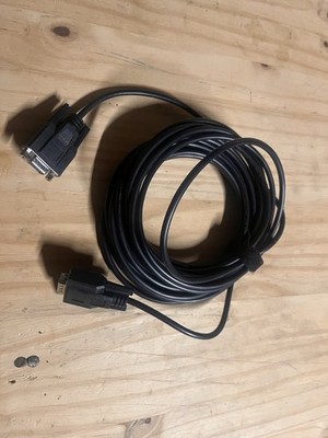 E119932-u AWM 2464 80°C 300V 20AWG Ft Cable Black 30 Ft Length