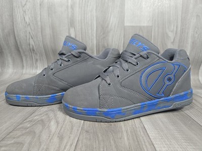 Heelys Propel 2.0 Mens Size 8 Skate Shoes Blue Gray Sneakers