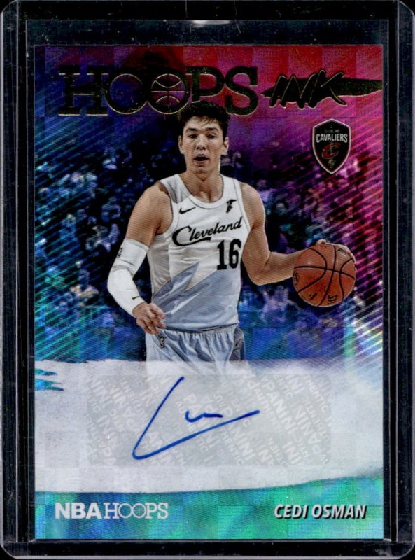 2019-20 Panini Hoops Cedi Osman Ink Auto Autograph #HI-CDO Cavaliers