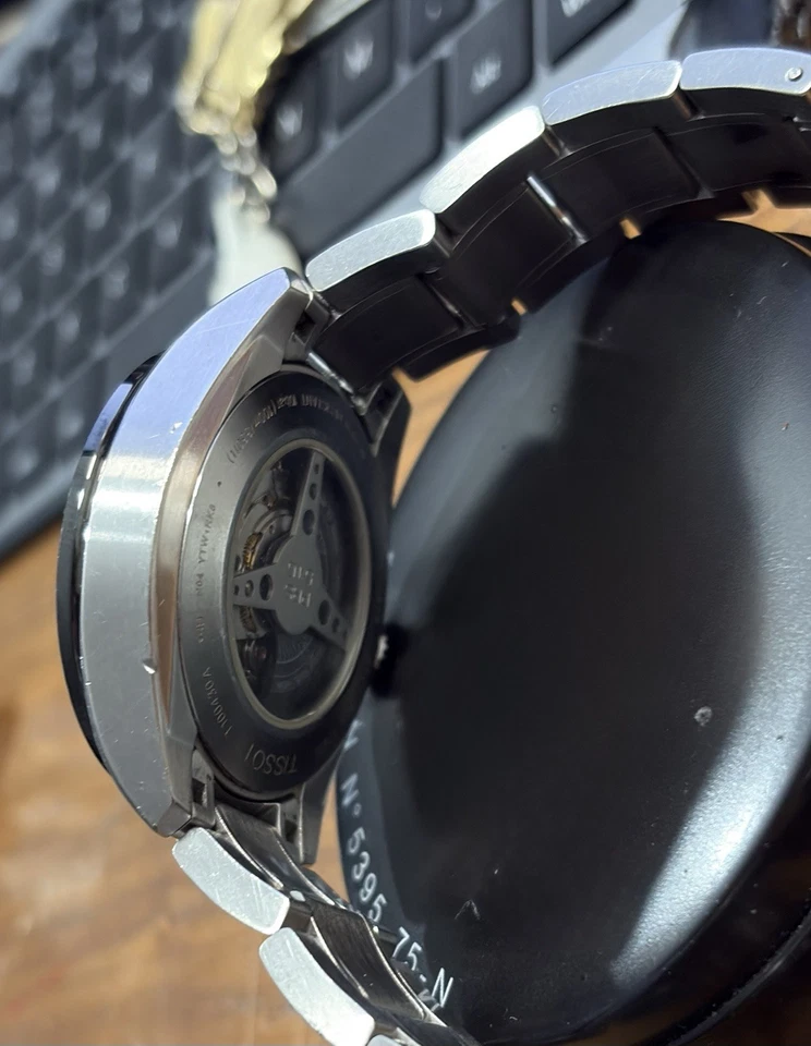 Tissot PRS 516 Powermatic 80 Blue Dial Classic Mens Watch T1004301604100 - Image 2 of 3