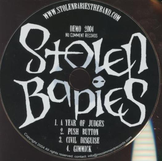 Stolen Babies: The 2004 Demo EP MUSIC AUDIO CD electronic hard alt