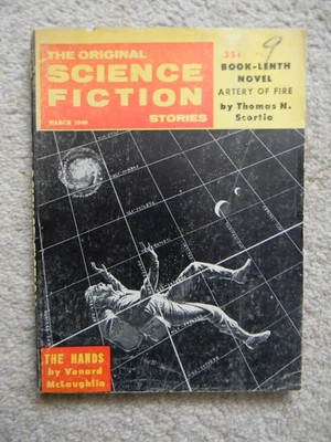 THE ORIGINAL SCIENCE FICTION STORIES - vintage magazine - March 1960 - Image 1 of 4
