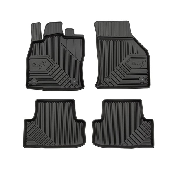 Frogum FußMattensatz NO.77 77407053 FüR Skoda Karoq NU7 ND7 TSI 4X4 TDI-image