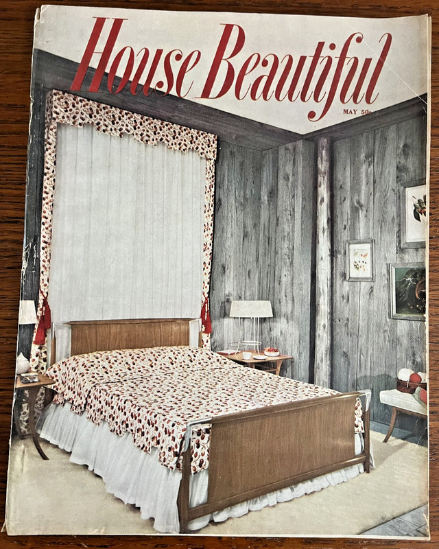 House Beautiful - May 1954 - John Lord King Richard Kuhlman "Is Modern Dead?"