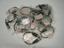 Lot 16 BNC Flying Lead Extension cables for hassle free DVR camera connections