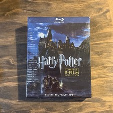Harry Potter: Complete 8-Film Collection 8-Disc Blu-ray Set New Sealed
