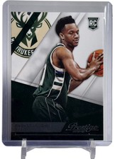 2015-16 Prestige Rashad Vaughn Bucks Rookie RC Card #205 W/Top Loader
