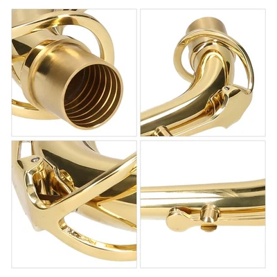 MARKENLOS Alto Saxophone Neck Brass Bend Neck Sax Replacement Part Sax Accessory