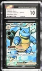 2023 Pokémon Blastoise ex Ultra Rare 184/165  Scarlet and Violet 151 - CGC 10