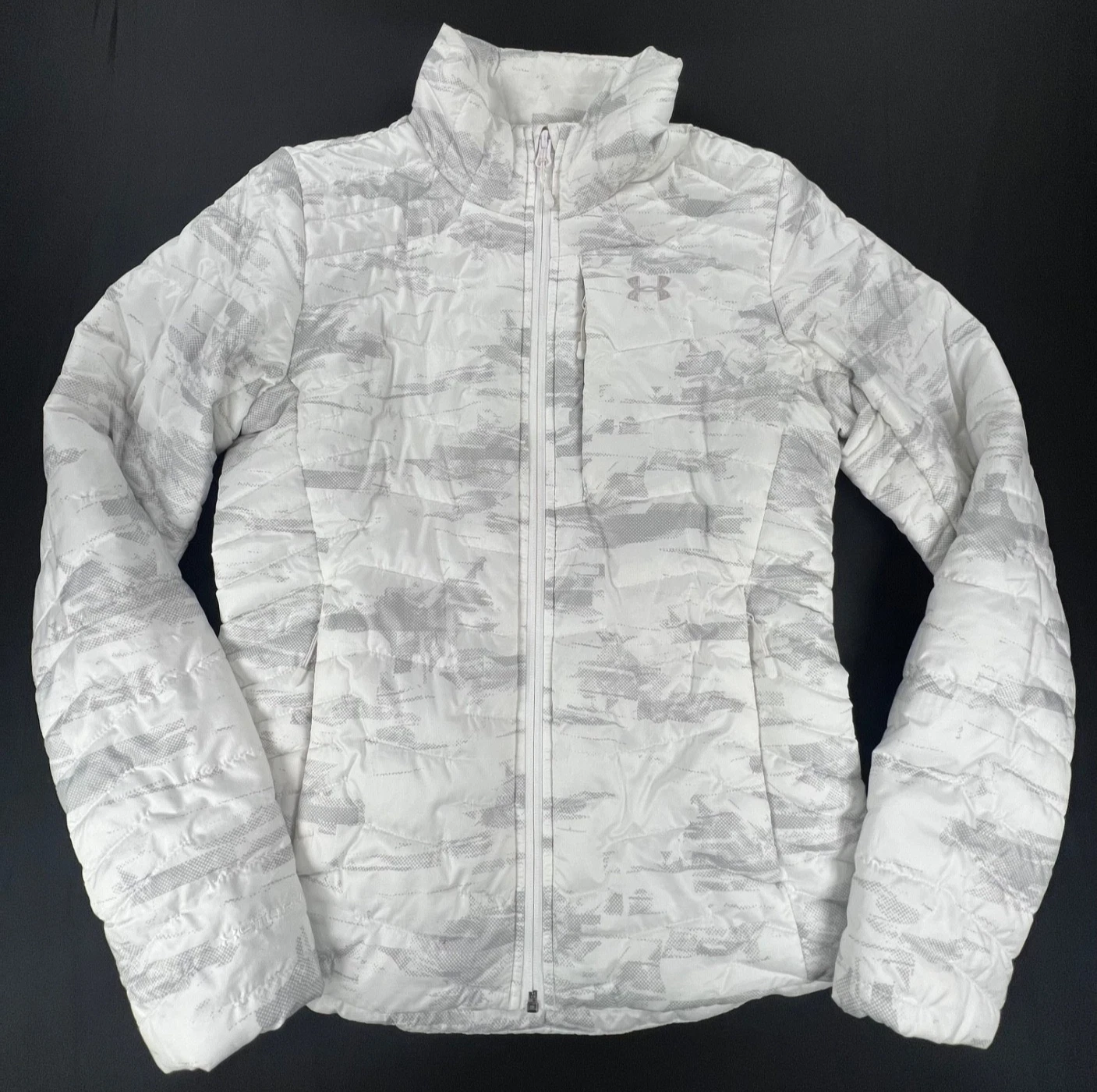 Under Armour Cold Gear Reactor Storm Full-Zip Puffer Winter Jacket (XS)