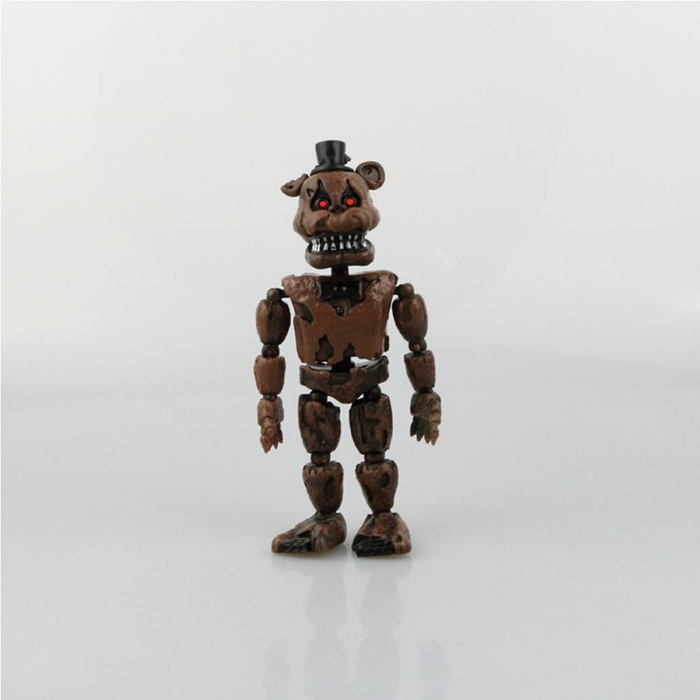 6PCS 6in Five Nights at Freddy's Action Figures Christmas Nightmare FNAF  Toy Set