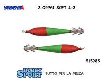 OPPAI SOFT SUTTE TATAKI FISHING YAMASHITA MIS 4-2 BICOLOR VERDE ROSSA WH. 515985