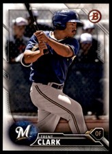 2016 Bowman Draft Picks & Prospects #BD-149 Trent Clark 1 Milwaukee Brewers