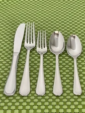 Gorham BRAID Stainless 18/10 Glossy China NEW Flatware SMART CHOICE B22N