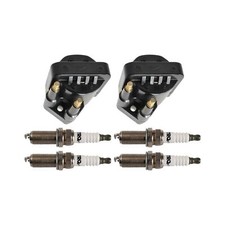 TRQ Ignition Kit Ignition Coil Spark Plugs Compatible with 2000-200... Fast Ship