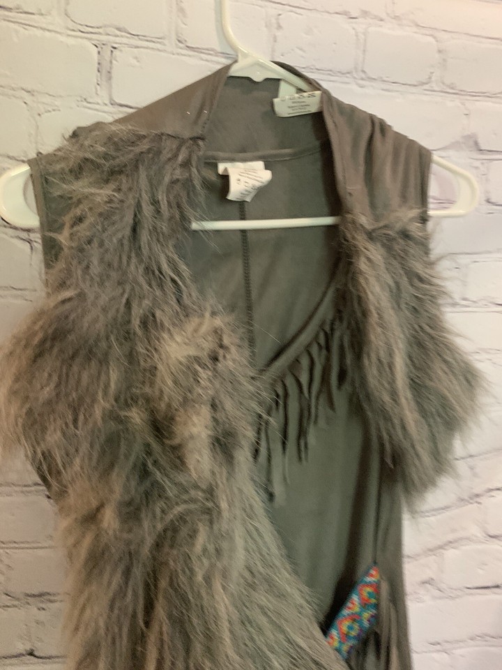 Wolf Dancer Costume Spirit Halloween Adult Size M/L New Ladies Native