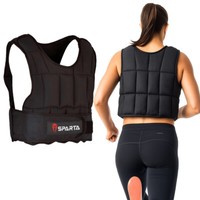  Weighted Vest Jacket Adjustable Weight Loss Gym Training Fitness Exercise 