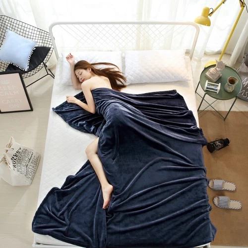 Warm Super Soft Bed Cozy Fleece Velvet Plush Throw Blanket Twin Full Queen King - Picture 2 of 39