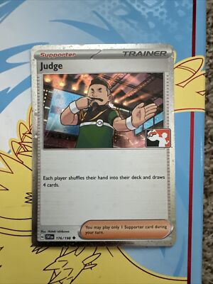 Judge Trainer Prize Pack Series 4 Cosmos Holo Play Stamped Promo 176/198  NM (3)