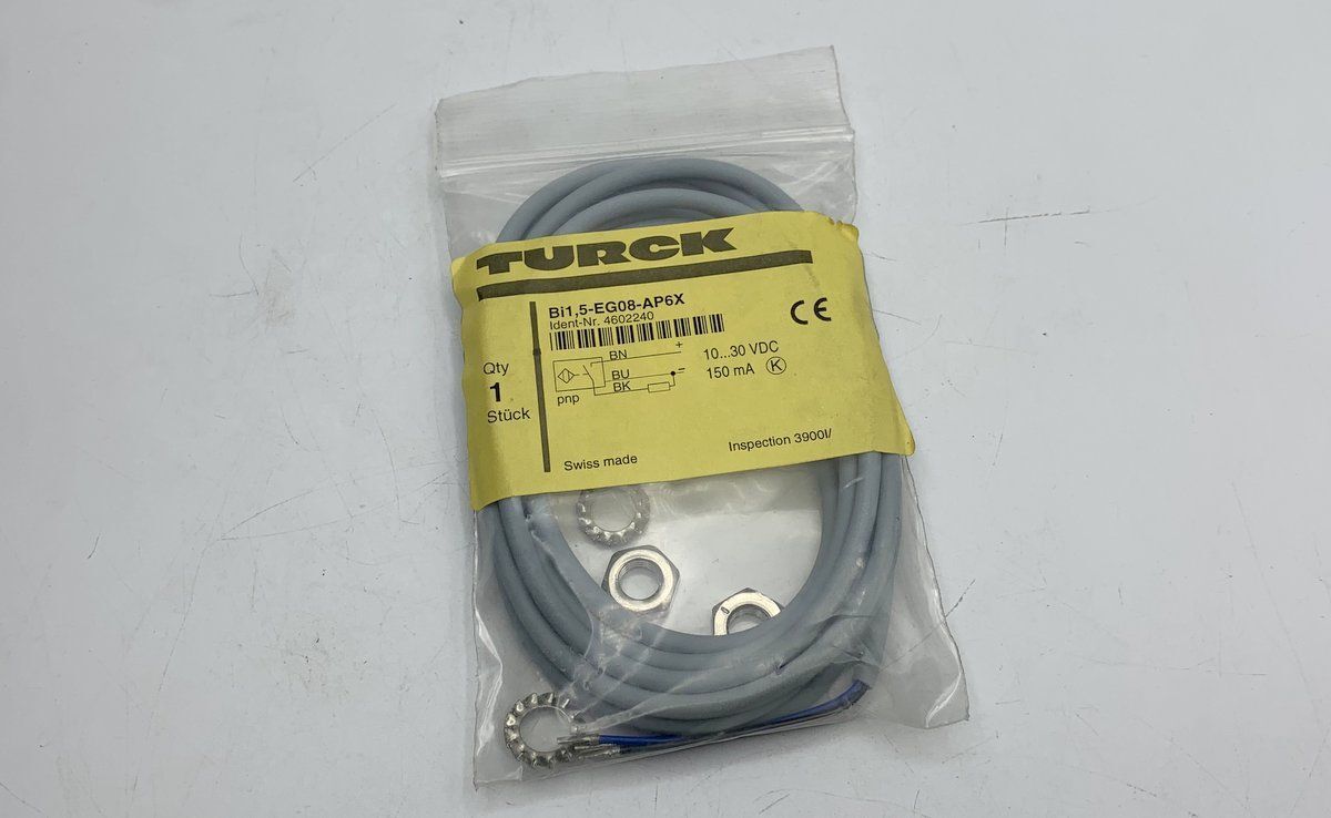 Sensore Di Prossimità Turck Bi1.5-EG08-AP6X-V1131, Nuovo, Per PLC