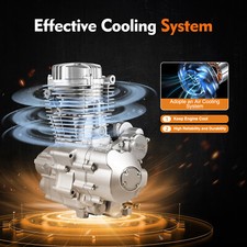 4 Stroke 250cc DIRT BIKE ATV Engine Motor w/ 5 Speed Transmission Electric Start