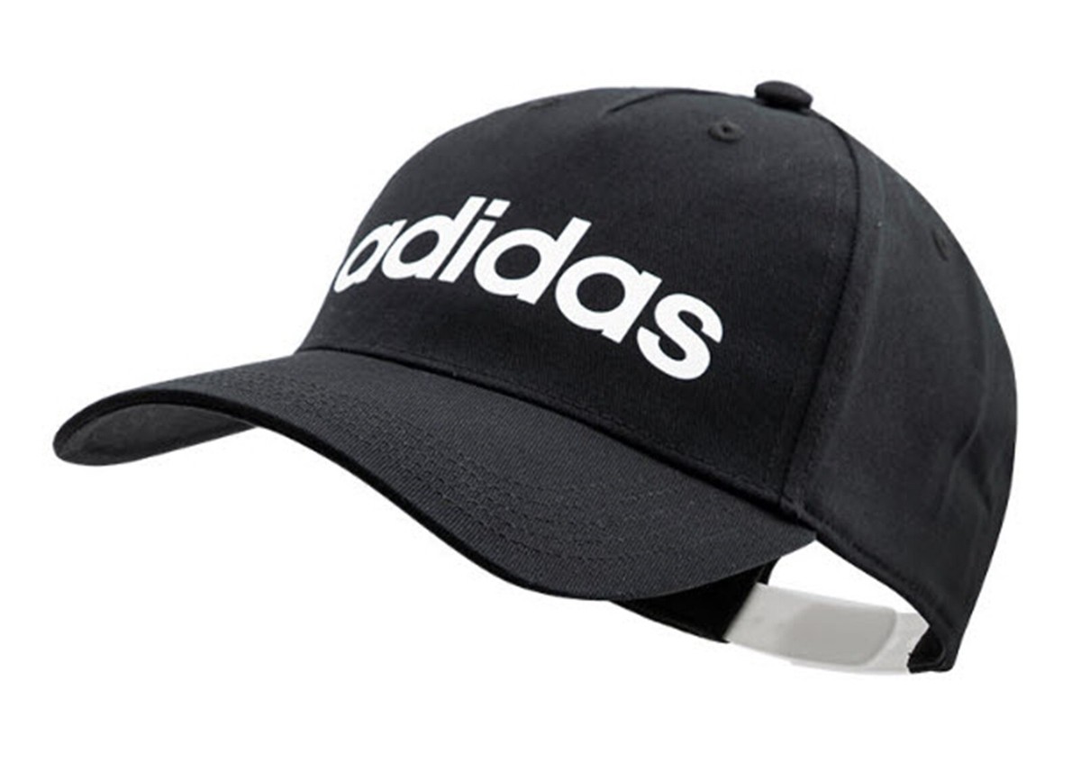 Adidas Unisex DAILY Caps Hat Black White Baseball Casual Fashion