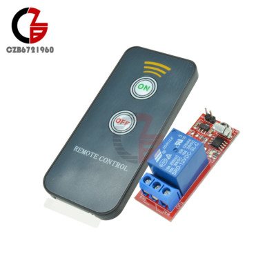 12V 1 Channel Infrared Switch Relay Driving Module Board Remote Controller