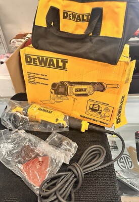 DEWALT 3A Corded Oscillating Multi-Tool Kit DWE315SK BRAND NEW