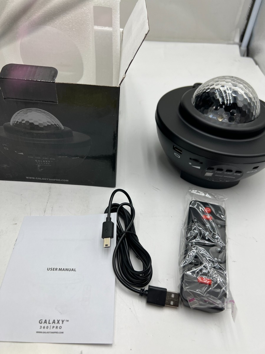 Galaxy 360 Pro Projector Multi-color Projection Built-in Speaker