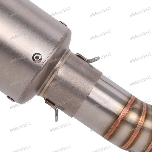 For CFMOTO 450SR 450SS Motorcycle Exhaust Escape Full System 51MM Slip On Pipe - Foto 5 di 5