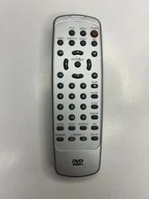 Cyberhome DVD Player Remote Control, Silver - OEM for MP016, MP016-A, MDV016 +