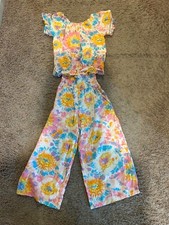Wonder Nation girls 2 piece set size small 6/6X