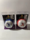1994 Mighty Morphin Power Rangers Vintage Plush Soft Ball Blue Red Saban New