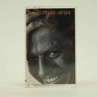 Robert Palmer Cassette Tape Riptide 1985 Album Audio Music Vintage