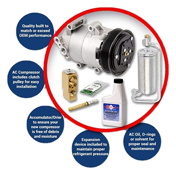 New A/C Compressor w/ Clutch Fits Nissan Altima S SR 2013-2017 3.5