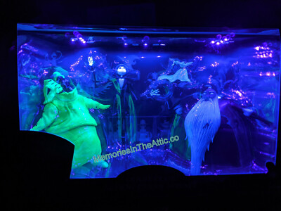 San Diego Comic Con 2020 Nightmare Before Christmas Deluxe Blacklight Set SDCC