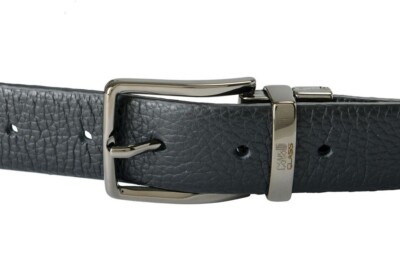 Just Cavalli Outlet: Cintura In Pelle A Grana - Nero | Cintura - Foto 9