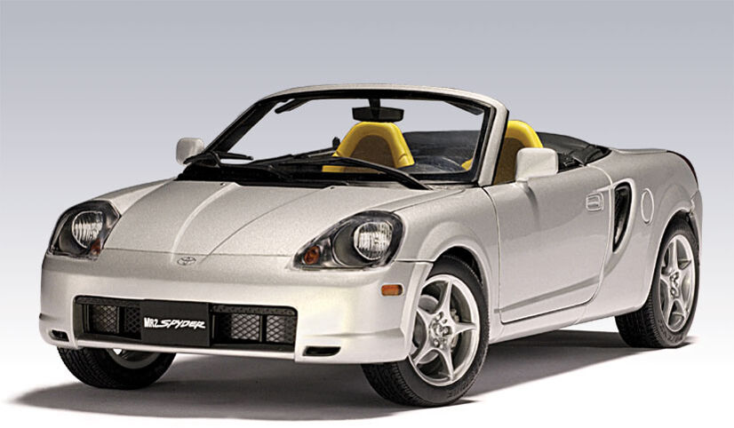 TOYOTA MR2 SPYDER SILVER LHD by AUTOart 78712 1:18 BRAND NEW TOYOTA MR2 SPYDER SILVER LHD by AUTOart 78712 1:18 BRAND NEW