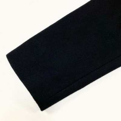 Yohji Yamamoto 1 10 MELTON R LONG PEA C Black 2 | eBay